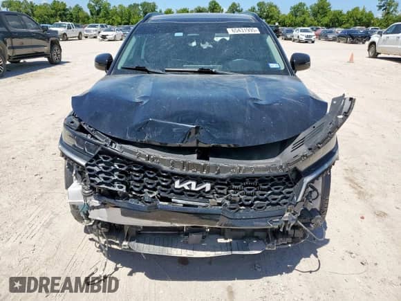 2023 Kia Sorento SX with VIN 5XYRK4LF9PG176803, listed as a Copart auction lot 65431995 with 34,046 mi miles and Salvage title. Bid and sale history available at DreamBid. Image 5.
