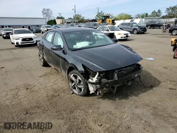 2023 Hyundai Elantra SEL with VIN KMHLS4AG9PU430098, listed as a Copart auction lot 84451695 with Not provided miles and Salvage title. Bid and sale history available at DreamBid. Image 13.