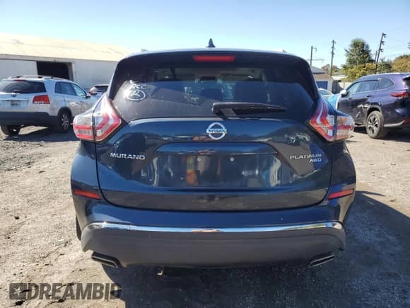 2016 Nissan Murano S with VIN 5N1AZ2MH6GN147776, listed as a Copart auction lot 85665895 with 108,462 mi miles and Salvage title. Bid and sale history available at DreamBid. Image 6.