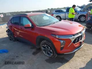 2024 Chevrolet Trax LT с VIN KL77LHE28RC124279, выставлен на аукционе IAAI как лот 43234966 с пробегом 16 188 миль миль и . История ставок и продаж доступна на DreamBid. Изображение 1.