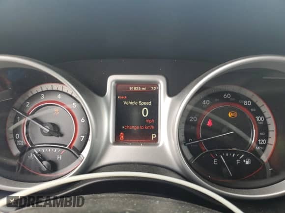 2018 Dodge Journey SE with VIN 3C4PDCABXJT508582, listed as a Copart auction lot 69968785 with 91,035 mi miles and Salvage title. Bid and sale history available at DreamBid. Image 9.