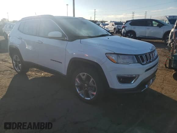 2020 Jeep Compass Limited с VIN 3C4NJDCB2LT254856, выставлен на аукционе Copart как лот 69756635 с пробегом 50 739 миль миль и Чистый • Clean title. История ставок и продаж доступна на DreamBid. Изображение 4.