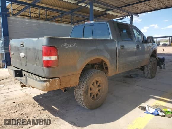 2007 Ford F-150 XLT с VIN 1FTPW14547FA18968, выставлен на аукционе Copart как лот 80839635 с пробегом 161 874 миль миль и Списание • Salvage title. История ставок и продаж доступна на DreamBid. Изображение 3.