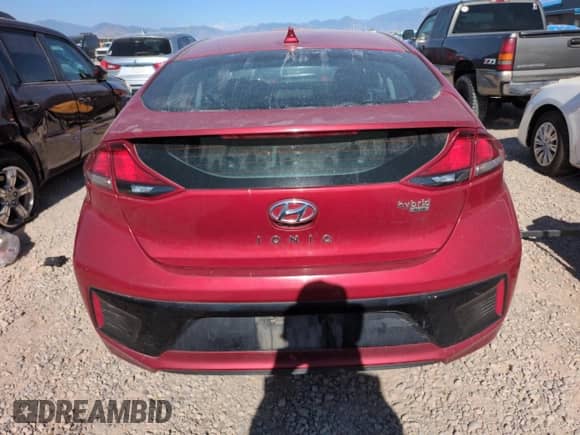 2019 Hyundai Ioniq Blue z VIN KMHC65LC0KU167528, wystawiony jako Copart lot #62947085 z przebiegiem 281 748 mil mil oraz Szkoda całkowita • Salvage title. Historia ofert i sprzedaży dostępna na DreamBid. Obrazek 6.