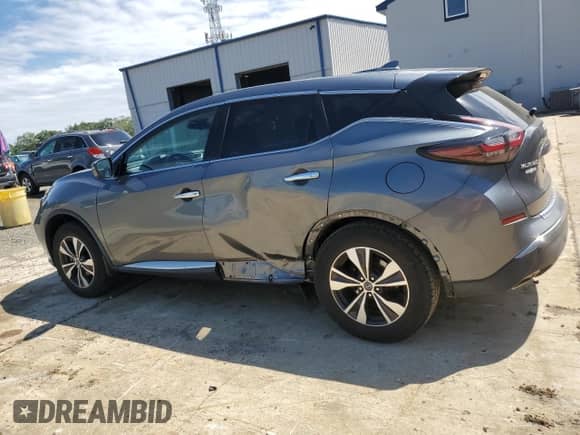 2020 Nissan Murano S with VIN 5N1AZ2AS2LN115482, listed as a Copart auction lot 68812695 with 43,262 mi miles and Salvage title. Bid and sale history available at DreamBid. Image 2.