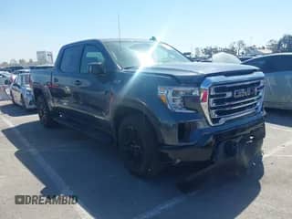 2022 GMC Sierra 1500 Elevation with VIN 1GTU9CED8NZ180495, listed as a IAAI auction lot 41838399 with 20,287 mi miles and . Bid and sale history available at DreamBid. Image 1.