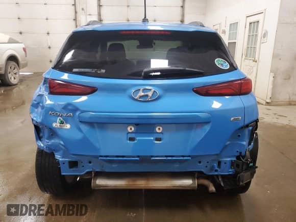 2020 Hyundai Kona SEL with VIN KM8K2CAA1LU559898, listed as a Copart auction lot 60712345 with 74,951 mi miles and Salvage title. Bid and sale history available at DreamBid. Image 6.