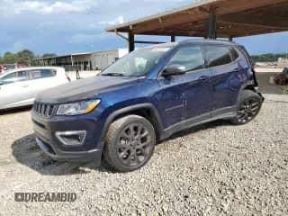 2021 Jeep Compass 80th Anniversary with VIN 3C4NJCEB2MT577166, listed as a Copart auction lot 68290965 with 79,851 mi miles and Salvage title. Bid and sale history available at DreamBid. Image 1.