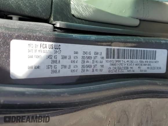 2018 Jeep Grand Cherokee Sterling с VIN 1C4RJFBG0JC183384, выставлен на аукционе Copart как лот 51484935 с пробегом 87 873 миль миль и На запчасти • Non repairable. История ставок и продаж доступна на DreamBid. Изображение 14.