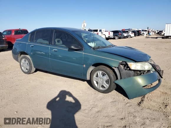 2006 Saturn ION with VIN 1G8AZ55F46Z167481, listed as a Copart auction lot 43189745 with 134,087 mi miles and Salvage title. Bid and sale history available at DreamBid. Image 4.