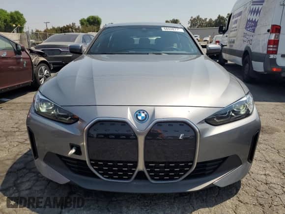 2024 BMW i4 eDrive35 with VIN WBY43AW04RFS88149, listed as a Copart auction lot 68448775 with 35,125 mi miles and Salvage title. Bid and sale history available at DreamBid. Image 5.