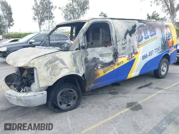 2018 Chevrolet Express Cargo z VIN 1GCWGBFP4J1254537, wystawiony jako IAAI lot #41894131 z przebiegiem Nie podano mil oraz . Historia ofert i sprzedaży dostępna na DreamBid. Obrazek 2.