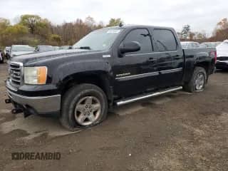 2011 GMC Sierra 1500 SLT with VIN 3GTP2WE38BG107228, listed as a Copart auction lot 90619085 with 233,578 mi miles and Clean title. Bid and sale history available at DreamBid. Image 1.