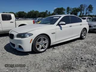 2016 BMW 5 Series 550i z VIN WBAKN9C50GD962076, wystawiony jako Copart lot #57461185 z przebiegiem 98 426 mil mil oraz Szkoda całkowita • Salvage title. Historia ofert i sprzedaży dostępna na DreamBid. Obrazek 1.