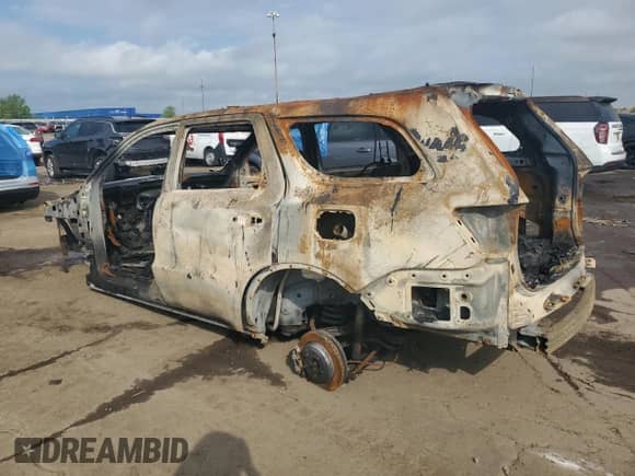 2021 Dodge Durango GT Plus with VIN 1C4RDJDG5MC806297, listed as a Copart auction lot 71968175 with Not provided miles and Non repairable. Bid and sale history available at DreamBid. Image 2.