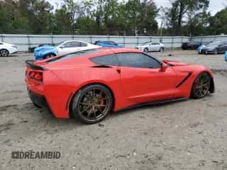 2017 Chevrolet Corvette 2LT z VIN 1G1YC2D71H5108115, wystawiony jako Copart lot #86189935 z przebiegiem 31 854 mil mil oraz Szkoda całkowita • Salvage title. Historia ofert i sprzedaży dostępna na DreamBid. Obrazek 3.