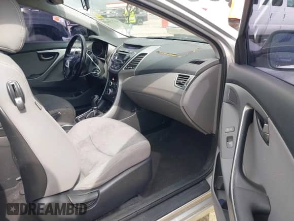 2014 Hyundai Elantra with VIN KMHDH6AH3EU026718, listed as a IAAI auction lot 41721610 with 109,338 mi miles and . Bid and sale history available at DreamBid. Image 5.