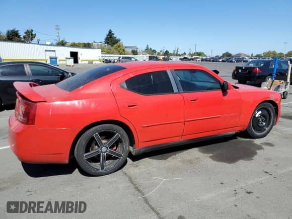 2007 Dodge Charger R/T with VIN 2B3KA53H37H870255, listed as a Copart auction lot 80863435 with Not provided miles and Salvage title. Bid and sale history available at DreamBid. Image 3.