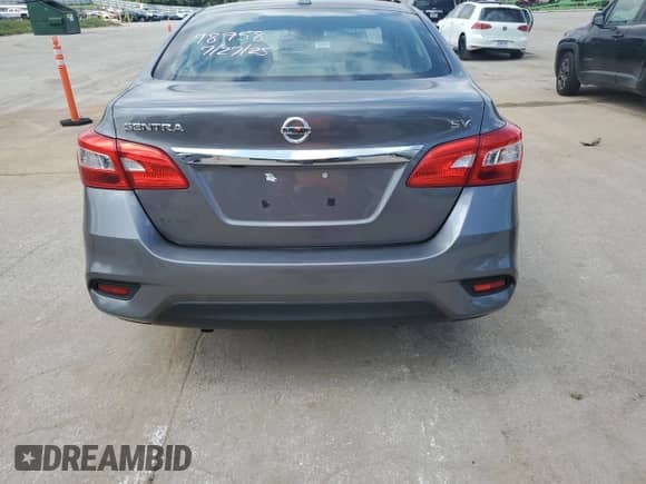 2019 Nissan Sentra SV z VIN 3N1AB7APXKY318044, wystawiony jako Copart lot #67408985 z przebiegiem 107 171 mil mil oraz Szkoda całkowita • Salvage title. Historia ofert i sprzedaży dostępna na DreamBid. Obrazek 6.