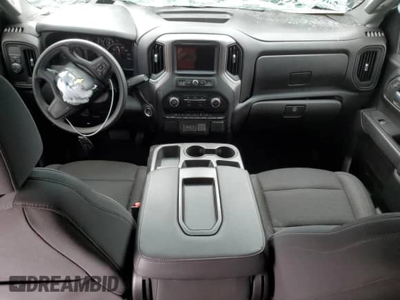 2022 Chevrolet Silverado 1500 Custom with VIN 1GCPABEKXNZ509923, listed as a Copart auction lot 59538935 with Not provided miles and Non repairable. Bid and sale history available at DreamBid. Image 8.