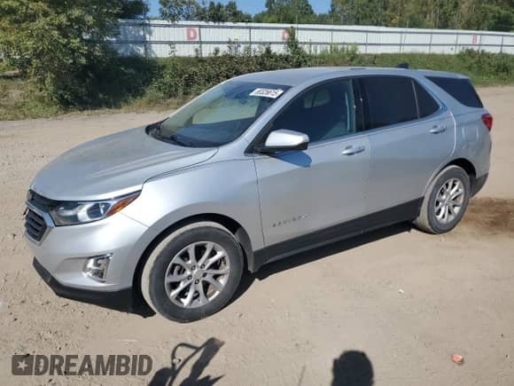 2019 Chevrolet Equinox LT z VIN 3GNAXJEV4KS648468, wystawiony jako Copart lot #80326615 z przebiegiem 86 126 mil mil oraz Czysty tytuł • Clean title. Historia ofert i sprzedaży dostępna na DreamBid. Obrazek 1.