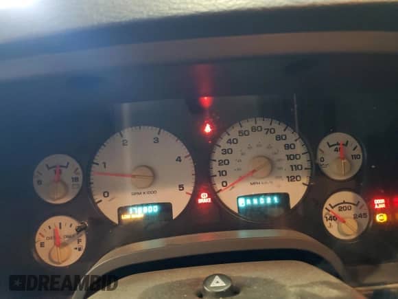 2004 Dodge 2500 SLT with VIN 3D7KU28C24G249897, listed as a Copart auction lot 64485135 with 178,800 mi miles and Salvage title. Bid and sale history available at DreamBid. Image 9.