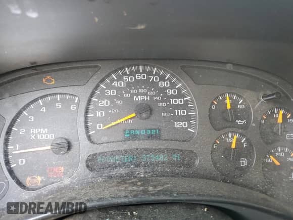 2003 GMC Sierra 1500 SLE с VIN 2GTEC19T631232398, выставлен на аукционе Copart как лот 70163215 с пробегом 375 402 миль миль и Списание • Salvage title. История ставок и продаж доступна на DreamBid. Изображение 9.