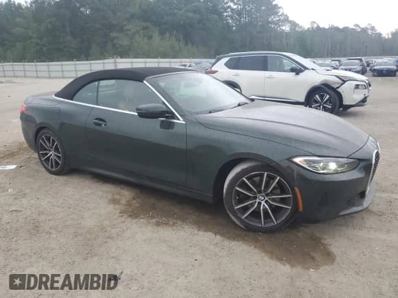 2023 BMW 4 Series 430i z VIN WBA23AT0XPCM11087, wystawiony jako Copart lot #54893025 z przebiegiem 35 703 mil mil oraz Czysty tytuł • Clean title. Historia ofert i sprzedaży dostępna na DreamBid. Obrazek 4.