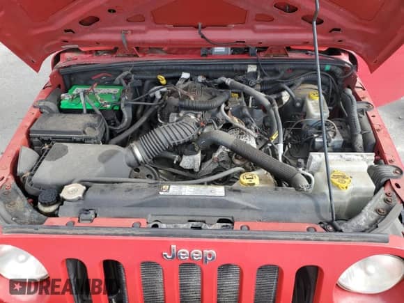 2008 Jeep Wrangler X с VIN 1J4FA24118L547546, выставлен на аукционе Copart как лот 81910735 с пробегом 103 470 миль миль и Чистый • Clean title. История ставок и продаж доступна на DreamBid. Изображение 11.