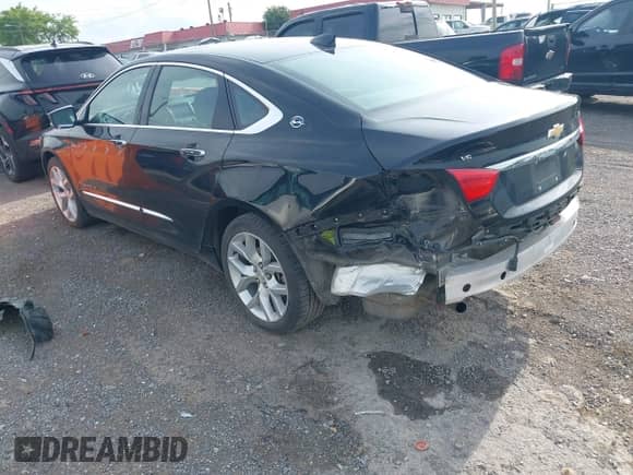 2020 Chevrolet Impala Premier with VIN 2G1105S38L9104876, listed as a IAAI auction lot 42446149 with 95,189 mi miles and . Bid and sale history available at DreamBid. Image 3.