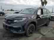 2022 Honda Pilot TrailSport with VIN 5FNYF6H80NB055832, listed as a Copart auction lot 81258265 with 19,989 mi miles and Salvage title. Bid and sale history available at DreamBid. Image 1.