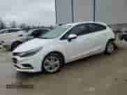 2018 Chevrolet Cruze LT with VIN 3G1BE6SM4JS576075, listed as a Copart auction lot 85848014 with 80,559 mi miles and Salvage title. Bid and sale history available at DreamBid. Image 1.