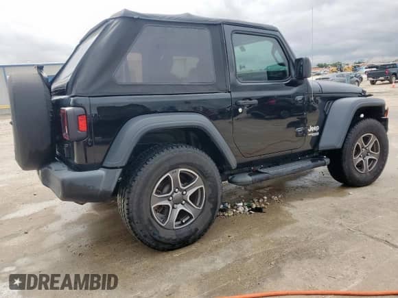 2018 Jeep Wrangler Sport with VIN 1C4GJXAG2JW294760, listed as a Copart auction lot 60313845 with 87,202 mi miles and Clean title. Bid and sale history available at DreamBid. Image 3.