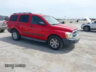 2005 Dodge Durango SXT with VIN 1D4HD38N45F570048, listed as a IAAI auction lot 41802569 with 187,135 mi miles and . Bid and sale history available at DreamBid. Image 1.