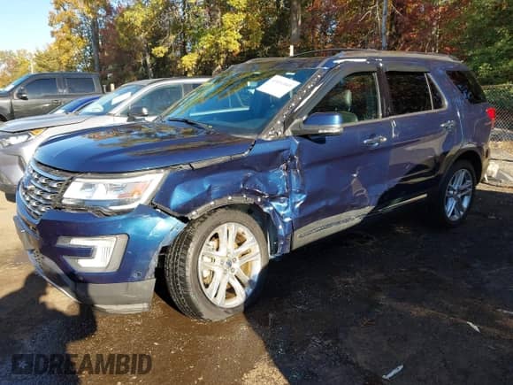 2017 Ford Explorer Limited z VIN 1FM5K8F86HGD80147, wystawiony jako IAAI lot #43491069 z przebiegiem 47 148 mil mil oraz . Historia ofert i sprzedaży dostępna na DreamBid. Obrazek 2.