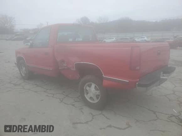 1995 GMC Sierra 1500 z VIN 1GTEC14H1SZ570882, wystawiony jako Copart lot #44806855 z przebiegiem 181 961 mil mil oraz Szkoda całkowita • Salvage title. Historia ofert i sprzedaży dostępna na DreamBid. Obrazek 2.