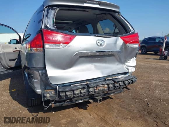 2012 Toyota Sienna XLE with VIN 5TDDK3DC0CS045751, listed as a IAAI auction lot 42591445 with 196,791 mi miles and . Bid and sale history available at DreamBid. Image 6.