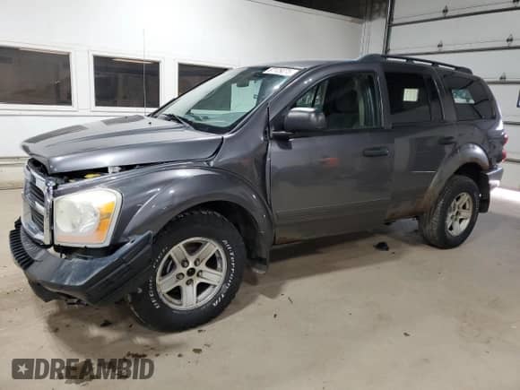 2004 Dodge Durango SLT with VIN 1D4HB48N94F215158, listed as a Copart auction lot 67129275 with 174,114 mi miles and Salvage title. Bid and sale history available at DreamBid. Image 1.