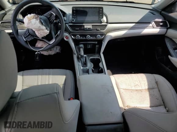 2019 Honda Accord EX-L with VIN 1HGCV1F55KA145198, listed as a Copart auction lot 66691475 with 60,141 mi miles and Salvage title. Bid and sale history available at DreamBid. Image 8.