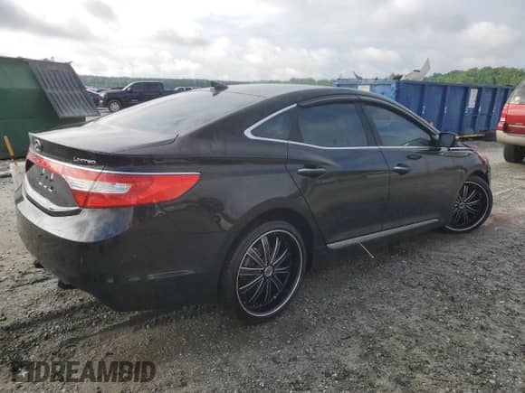2016 Hyundai Azera Limited with VIN KMHFH4JG2GA508105, listed as a Copart auction lot 56528964 with Not provided miles and Non repairable. Bid and sale history available at DreamBid. Image 3.
