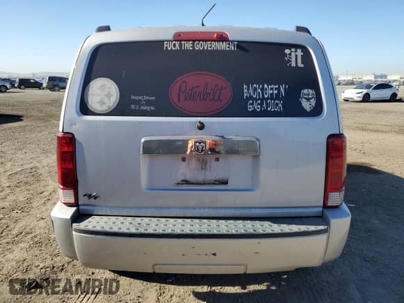 2007 Dodge Nitro R/T with VIN 1D8GT58637W655936, listed as a Copart auction lot 41632345 with 218,133 mi miles and Salvage title. Bid and sale history available at DreamBid. Image 6.