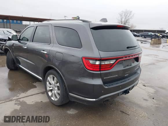 2017 Dodge Durango Citadel z VIN 1C4RDHEG8HC690154, wystawiony jako IAAI lot #41531898 z przebiegiem 142 392 mil mil oraz . Historia ofert i sprzedaży dostępna na DreamBid. Obrazek 3.