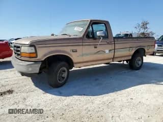 1994 Ford F-150 z VIN 1FTEF14Y6RNA95481, wystawiony jako Copart lot #78128444 z przebiegiem Nie podano mil oraz Szkoda całkowita • Salvage title. Historia ofert i sprzedaży dostępna na DreamBid. Obrazek 1.
