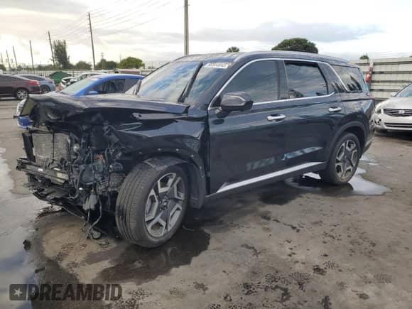 2024 Hyundai Palisade SEL с VIN KM8R44GE8RU773644, выставлен на аукционе Copart как лот 90564845 с пробегом 16 827 миль миль и На запчасти • Non repairable. История ставок и продаж доступна на DreamBid. Изображение 1.
