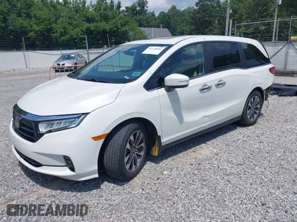 2022 Honda Odyssey EX-L with VIN 5FNRL6H71NB001377, listed as a IAAI auction lot 42638089 with 81,361 mi miles and . Bid and sale history available at DreamBid. Image 19.