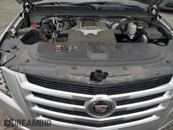 2015 Cadillac Escalade Premium with VIN 1GYS3CKJ5FR295229, listed as a Copart auction lot 70596595 with 105,513 mi miles and Salvage title. Bid and sale history available at DreamBid. Image 12.