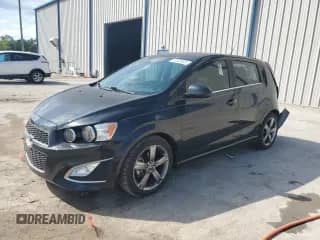 2014 Chevrolet Sonic RS with VIN 1G1JG6SBXE4241252, listed as a Copart auction lot 52505925 with 26,978 mi miles and Salvage title. Bid and sale history available at DreamBid. Image 1.