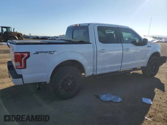 2016 Ford F-150 XLT с VIN 1FTEW1EP0GKD38996, выставлен на аукционе Copart как лот 84255765 с пробегом 70 392 миль миль и Списание • Salvage title. История ставок и продаж доступна на DreamBid. Изображение 3.