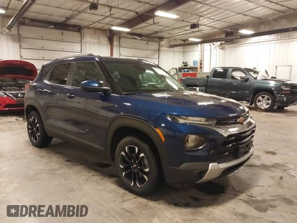 2022 Chevrolet TrailBlazer LT with VIN KL79MRSL1NB046842, listed as a IAAI auction lot 42255701 with 51,177 mi miles and . Bid and sale history available at DreamBid. Image 1.