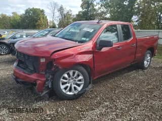 2021 Chevrolet Silverado 1500 Custom с VIN 1GCRYBEK3MZ356773, выставлен на аукционе Copart как лот 81283105 с пробегом 47 882 миль миль и Списание • Salvage title. История ставок и продаж доступна на DreamBid. Изображение 1.